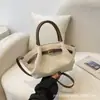 Bolsas de Mujer Transfronterizas 2026 Nueva Moda Retro Bolso Cruzado de Cuero Mate para Mujer Bolso de Mano Súper Popular Bolso Cesta para Mujer