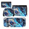 Adecuado para Pegatina Nintendo Switch Oled Pegatina Ns Pegatina Switch Dolor Película Protectora y Anti-Rayaduras