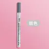 Caneta de cor para selo de tinta de fogo marcador acrílico 12 cores 24 cores conta manual pintura caneta aquarela conjunto de canetas de cor para grafite