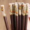 Palillos de Bambú, Palillos de Caqui, Palillos de Bambú Estampados, Antimoho y Antideslizantes, Venta al por Mayor de Fabricante de Bambú Natural