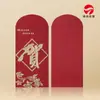 Parabéns ao Fortune Relief Gift Envelope Vermelho Fazendo Envelope Vermelho de Casamento Li é um envelope vermelho para fazer com bronzear logotipo impresso