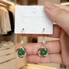 Aretes de Plata S925 Estilo Fragante Perla Asimétricos Estilo Natural Tranquilo Personalidad Temperamento Combinación Total Simples Aretes de Amor