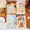 Señor. Papel Serie Perezosa Diaria Pegatinas de Pared Ilustraciones de Animales Lindos Dibujadas a Mano Decoración de Pared Pegatinas de Fondo para Diario