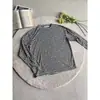 Camisa de manga larga a rayas con estrellas estilo retro, top casual ligero y transpirable para hombre, camiseta de verano moderna y elegante con protección solar