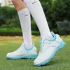 Suministro Transfronterizo de Nuevos Zapatos de Golf Antideslizantes para Hombre para Exteriores, Zapatos Casuales, Zapatos de Entrenamiento con Hebilla Giratoria Telescópica