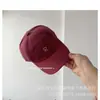 Boné de Baseball Simples Bordado com Letra Estilo Coreano para Crianças, Versátil para a Primavera, Adequado para Meninos e Meninas, Boné de Baseball com Proteção Solar para Uso Externo