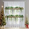 1 peça nova tela de janela de planta de flor colorida impressão digital 3D decoração quarto sala de estar direto da fábrica desgaste mastro janela
