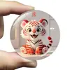Imán de Refrigerador de Vidrio de Cristal Souvenir DIY Pegatina Magnética Regalo de Empresa Imán Magnético Estilo Lindo