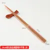 Palillos estilo japonés palillos de bambú alargados de alta gama carbonizados puntiagudos hotel sushi olla caliente palillos palillos públicos rápidos comerciales al por mayor