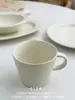Anmu Liangpin Exportações Cerâmica Estilo Coreano Estilo Ins Renda Textura Fosca Louça, Copos de Água, Tigelas para Lanches e Pratos
