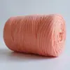 Hilo Plano de Algodón Peinado Han Meiya Tejido a Mano Hilo en Tira Hilo Hueco Cinta 250g Venta al por Mayor de Fábrica