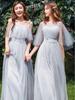 Vestidos Largos de Dama de Honor Color Champagne en Stock Nuevo Estilo 2026 Vestidos de Grupo de Damas de Honor Vestidos Ceñidos para Anfitrionas Vestidos de Boda