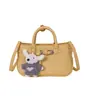 Bolso de Mano de Alta Gama a la Moda Estilo Francés para Mujer, Nuevo Estilo de Nicho Verano 2026, Elegante Bolso Cruzado de Hombro con Patrón de Lichi