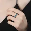 Anillo estilo étnico retro esmaltado con patrón de hierba Tang para hombres y mujeres mismo estilo artesanía envejecida personalidad moda Moda Nacional pulsera abierta