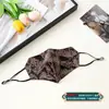 Mascarilla de Seda Hilo Xiangyun Cuatro Estaciones Estampada Doble Capa Esquina del Ojo Correa para la Oreja Ajustable Protección Facial Estilo Occidental de Alta Gama