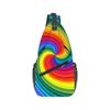 Nuevo Bolso de Pecho Arcoíris Transfronterizo para Niños y Niñas Adultos Amazon Bolso Bandolera de Hombro Mochila Portátil para Deportes al Aire Libre