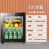 Gabinete de Almacenamiento de Muestras de Comida para Jardín de Infantes con Cerradura, Refrigerador Pequeño para Comedor, Casa de Huéspedes, Habitación de Hotel, Gabinete de Exhibición para Refrigeración y Conservación de Bebidas