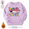 Blocos de Construção Digitais Numberblocks Roupas para Meninos e Meninas Moletons Primavera e Outono Manga Longa Desenho Animado Casual Roupas Infantis Tops Tendência