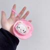 Monedero dulce y lindo estilo coreano redondo rectangular loopy Little Beaver KT gato audífono cambio tarjetero