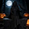 Figura de Corvo Rainha Impressa em 3D Artesanato Decorações para Casa de Feriado de Halloween Atacado Transfronteiriço
