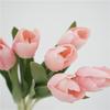 Flores Artificiais de Alta Qualidade, Buquês de Tulipas Hidratantes, Enfeites para Fotografia, Decorações para Casa, Flores Artificiais para Casamento Atacado