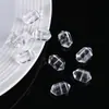 Accesorios de cristal natural Beibei Fu de doble punta polvo de cristal blanco cristal amatista accesorios para manualidades al por mayor