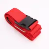 Cintas para bagagem, cordas para embalar mala de rodinhas, cintas fixas em formato de X e retas para envio e viagem, cordas coloridas do arco-íris