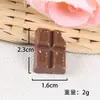 Cola Cremosa DIY Brinquedos de Comida Simulada Acessórios de Resina de Chocolate Grampo de Cabelo Feito à Mão Capa de Celular Materiais para Acessórios de Cabelo