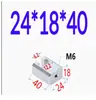 41B Tipo de Molde B Asiento Superior Inclinado Bloque Deslizante Ranura en T Dispositivo de Parte Superior Inclinada Ensamblaje de Núcleo Vivo
