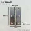 Fabricante de Bisagras Acero Inoxidable 304 Apertura Plana Plegable Pequeña Bisagra Puerta y Ventana Bisagra de Hierro Ferretería Bisagra al por Mayor