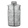 Colete de ar condicionado com ventilador para fábrica transfronteiriça, customizado, camuflado, para uso externo, prevenção de insolação, macacão, masculino, atacado