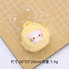 Mochila Nueva Linda Maullido Dibujo Animado Hecho a Mano Accesorios de Joyería DIY Accesorios Pequeños de Pegamento Crema Resina Material al por Mayor