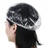 Suministro directo de fábrica desechable para teñir el cabello juego de cuatro piezas para el cuidado del cabello gorro de ducha desechable orejeras guantes tela de chal
