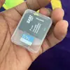 Funda para Tarjeta de Memoria Tf Tarjeta Sd Doble Tarjeta Ultra Delgada Caja Blanca Pequeña Plástico Pp Transparente Tapa abatible integrada Empaque Caja Blanca Tarjeta t