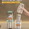 Copo de lavagem de viagem, transparente, para crianças e casais, porta-escova de dentes e pasta de dentes, copo de escova de dentes de viagem conveniente, porta-escova de dentes e conjunto de escova de dentes