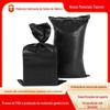 Saco de tecido pp preto espessado antienvelhecimento atacado novo material controle de inundação saco de pele de cobra logística expressa saco de tecido preto carbono