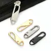 Tirador de cremallera, Cabeza de cremallera de metal, Pieza tiradora de cremallera para reparación de bolsas, Cabeza de cremallera desmontable para accesorios de ropa