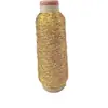 Atacado Especial de Fábrica Rolo Pequeno 0,5mm Cordão de Etiqueta Dourado Profundo para Artesanato de Roupas Corda Elástica de Borracha Item Mais Vendido