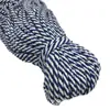 Corda de Algodão Colorida Oca Redonda de Oito Fios 6mm Cordão para Cintura Cordão para Chapéu Cordão de Ajuste Feito à Mão DIY Roupas Corda de Fio de Algodão Corda para Pendurar