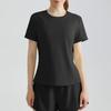 Chuandun - Camiseta deportiva de secado rápido para mujer, manga corta, cuello redondo, holgada, informal, deportiva, transpirable, para verano