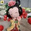 Grande escultura de plástico reforçado com fibra de vidro para exterior, personagem de desenho animado, personagem abstrato de desenho animado, animal de gramado, ornamentos bonitos Chen para shopping