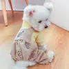Petcircle Círculo para Mascotas Perro Ropa de Cuatro Patas Ropa para Mascotas Pana Colección de Petos para Mejor Amigo
