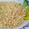 Familia Xiangqi Malasia importado grano crujiente de arroz dorado sabor original carne de coco tostada postre de té con leche decoración congelada de coco
