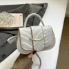 Bolsa texturizada popular estilo coreano, nova bolsa de ombro da moda outono 2026, versátil, simples e elegante bolsa tiracolo