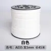 Cuerda de Piel de Ciervo de 3 mm Cuerda de Cuero Doble Cara Coreana Cuerda de Terciopelo Correa de Correa de Piel de Vaca Cuerda de Gamuza Caja de Regalo Cuerda de Terciopelo Decorativa