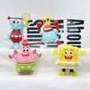 Llavero Bob Esponja Colgante Muñeco Lindo Paixing Bob Esponja Llavero de Coche Colgante Caja Ciega
