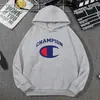 Sudadera con capucha de estilo de pareja para hombre y mujer, nueva marca de moda de primavera y otoño, holgada, casual, con letras, moda transfronteriza