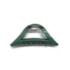 Presilha de Cabelo Triangular Plástica Fresca, Acessório de Cabelo Estiloso e Colorido, Joia de Estilo Simples, Acessório de Cabelo Retrô de Alta Qualidade