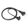 Cable de Alimentación Angulado Estándar Británico de Comercio Exterior, Cable de Alimentación Tipo Ocho, Cable de Alimentación con Enchufe Grande Estilo Británico, Cable Angulado Estándar Británico, Cola Tipo Ocho