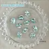 Decoraciones para Uñas con Pedrería Acabado Blanco K9, Pedrería Ovalada sin Base Hielo Azúcar Deslumbrante de Alta Gama, Accesorios de Pedrería para Uñas de Lujo Ligero